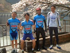 井川湖で